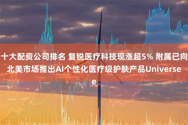 十大配资公司排名 复锐医疗科技现涨超5% 附属已向北美市场推出AI个性化医疗级护肤产品Universe