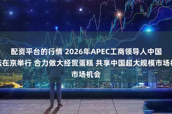配资平台的行情 2026年APEC工商领导人中国论坛在京举行 合力做大经贸蛋糕 共享中国超大规模市场机会